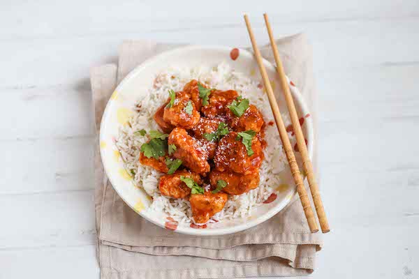 Coconut Chicken in a Sweet Chilli Sauce