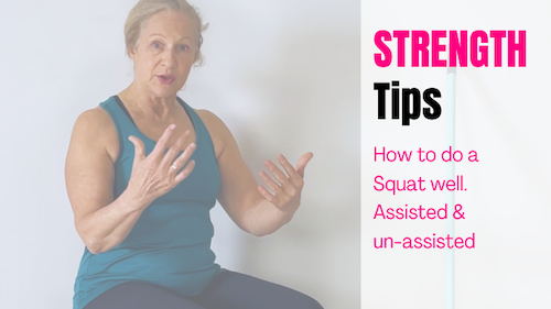 How to do a Squat well - Assisted & un-assisted