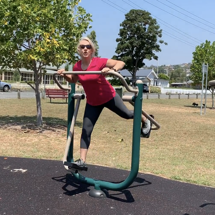 Local Fitness Playground Park Workout