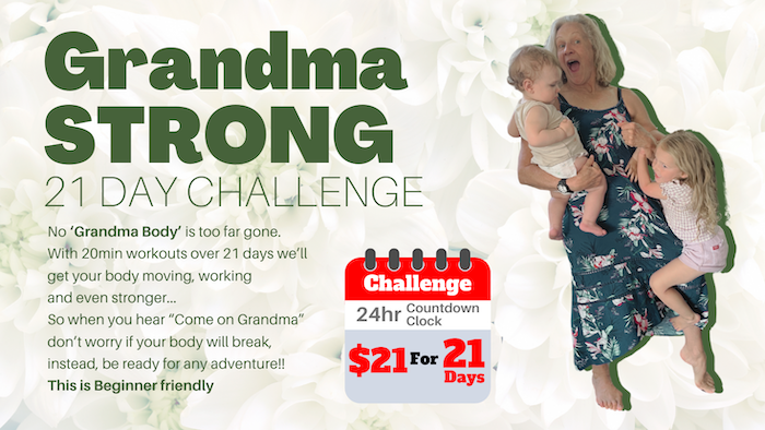 grandma strong social share