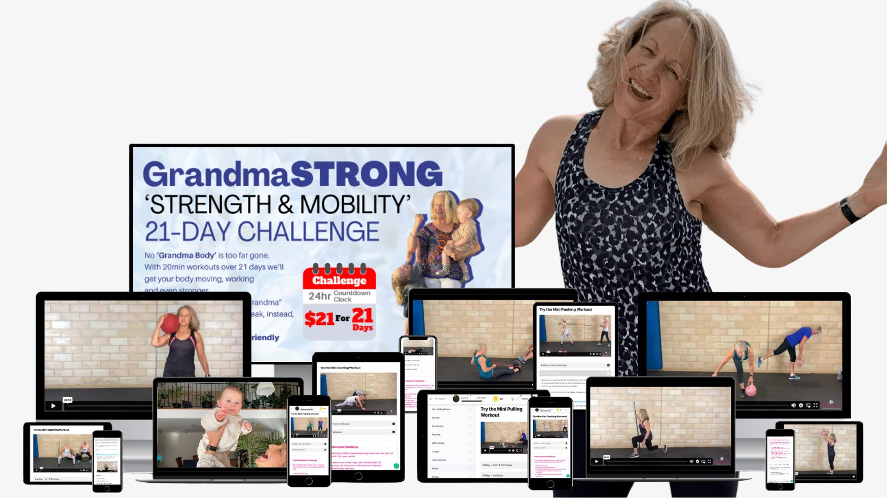 21 day strength callenge chectout